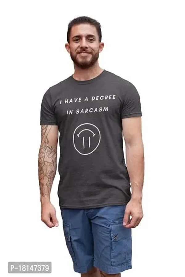 Comfortable Tees For Men - Dove Gray, M