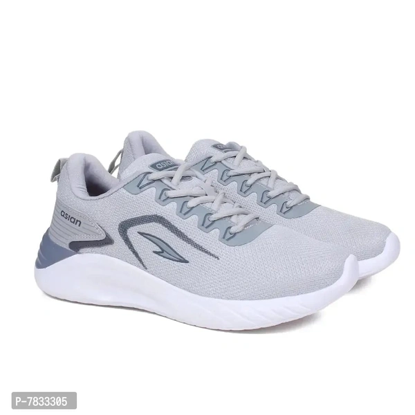 Asian Best Selling Sports Shoes For Men - Dove Gray, 7