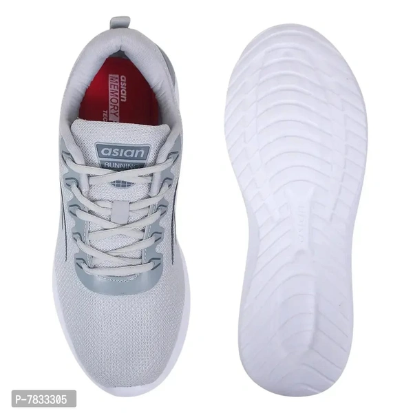 Asian Best Selling Sports Shoes For Men - Dove Gray, 7