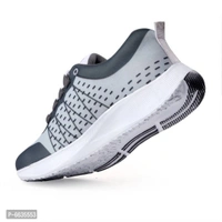 Men Mesh Casual Shoes - Gray, 7