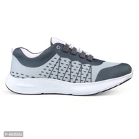Men Mesh Casual Shoes - Gray, 7