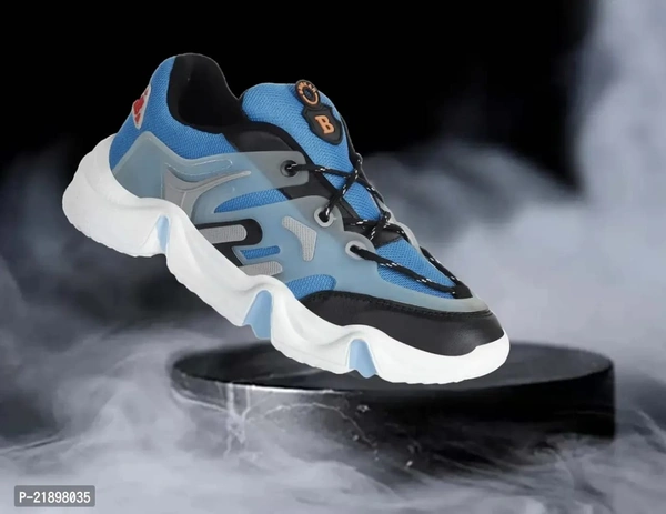 MENS TRENDY BLUE COLOURED SPORT SHOE - Dodger Blue, 8