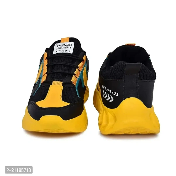 trends Sports Shoes for Boys and Mens - Black, 8