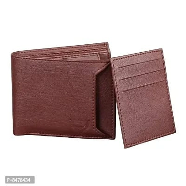 Stylish Mens Leather Wallet | Leather Wallet for Men | Mens Wallet - Free Size, Desert
