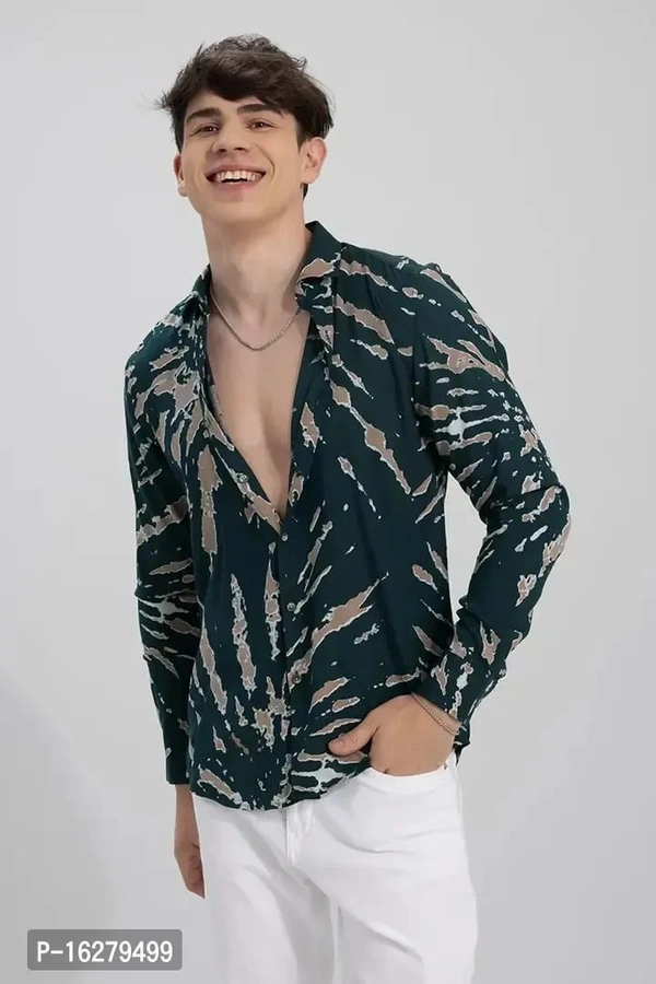 Classy Look Printed Shirts for Men - Holly, M
