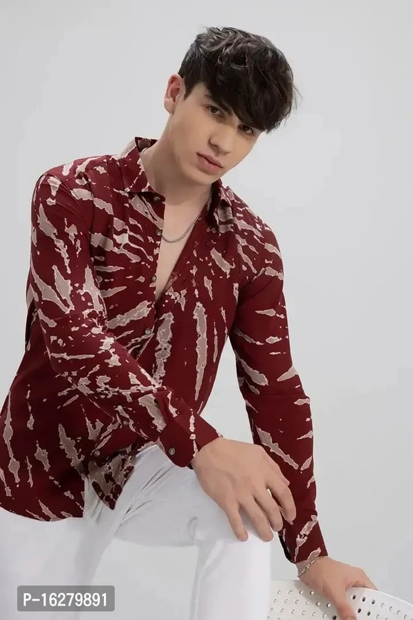 Classy Look Printed Shirts for Men - L