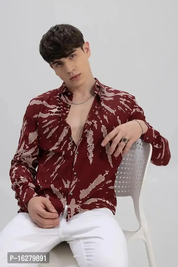 Classy Look Printed Shirts for Men - L