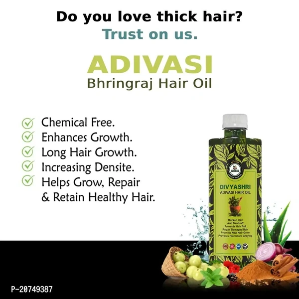 Divya Shri  Divyashri Adivasi hair oil - 1500 ML