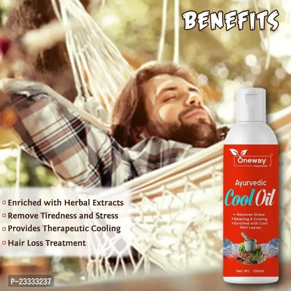 Oneway Happiness Ayurvedic Cool Oil  - 100ml