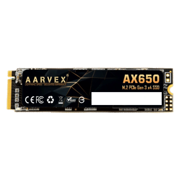Aarvex AX650 256GB M.2 NVMe High Performance SSD