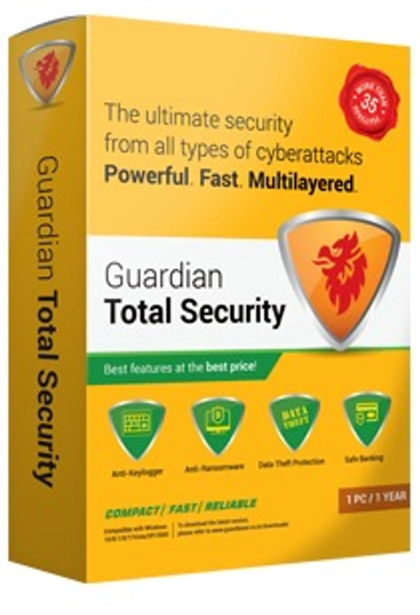 Guardian Total Security 1 PC 1 Year Latest Version