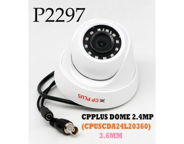 CPPLUS DOME 2.4MP (CPUSCDA24L20360) 3.6MM