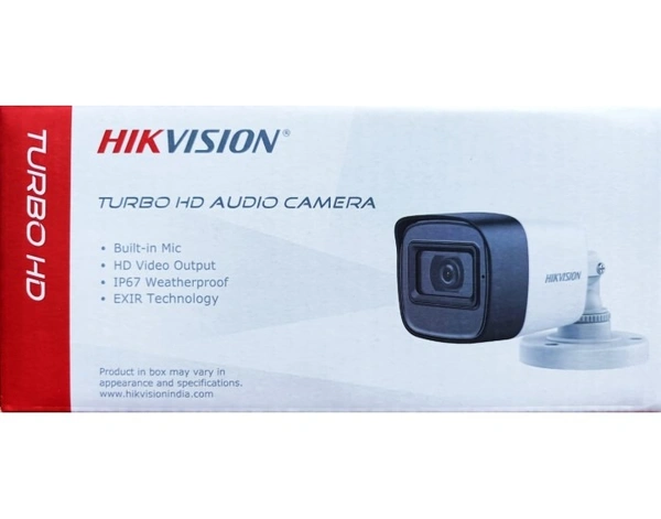 HIKVISION BULLET 5MP WDR (16H0T ITPFS) 3.6MM BUILT IN MIC