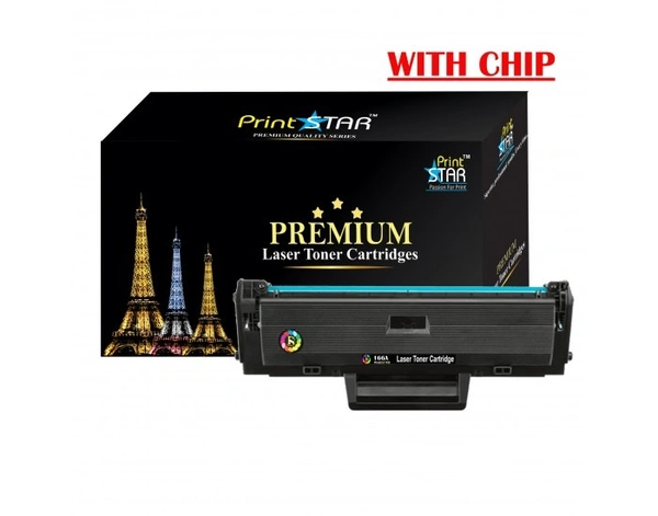 PRINT STAR COMPATIBLE LASER CARTRIDGE FOR HP W1660A | 166A WITH CHIP - 