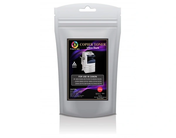  COPIER TONER POWDER FOR IR CANON UNIVERSAL 500GM (ULTRA DARK) - 844399