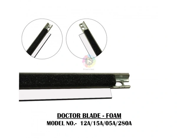 PRINT STAR LOWER ROLLER FOR HP LJ1007 | 1008 (BLACK) - 844399
