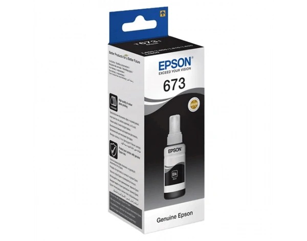 EPSON INK BOTTLE 673 (BLACK) - 844399