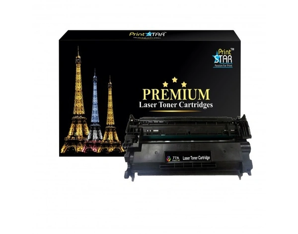 PRINT STAR COMPATIBLE LASER CARTRIDGE FOR HP 77A CF277A (WITH CHIP) - 