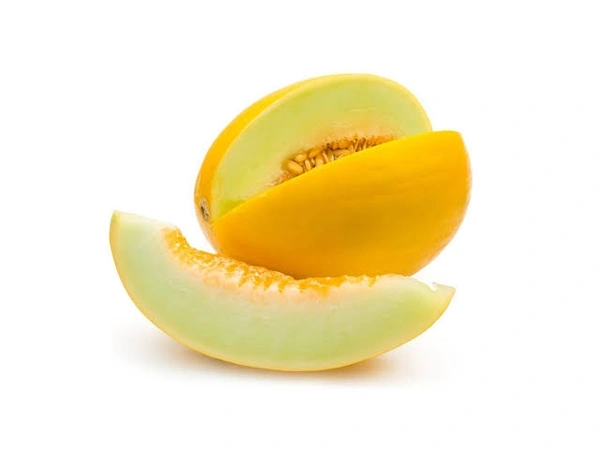 Veg Valley  Melon/खरबूज/Kharbooj  - Yellow, Approx 1 Kg, Medium
