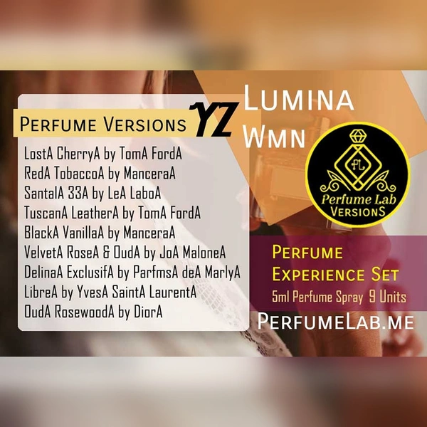Lumina Women - YZ Versions 5ml EDP Spray Set
