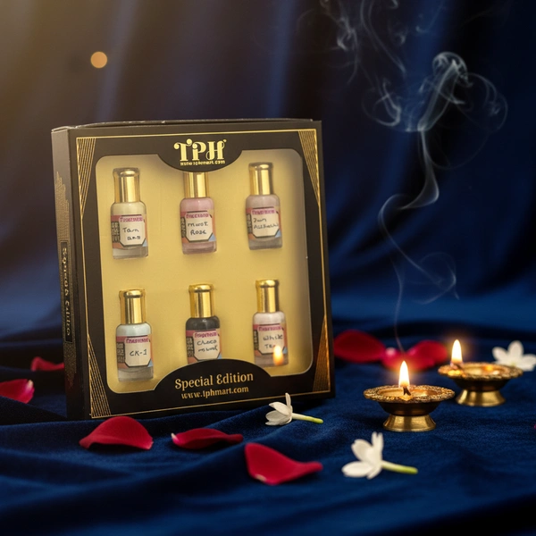 Gift - 6-in-1 Attar Cream Roll-on Set - 5 @ price of 3