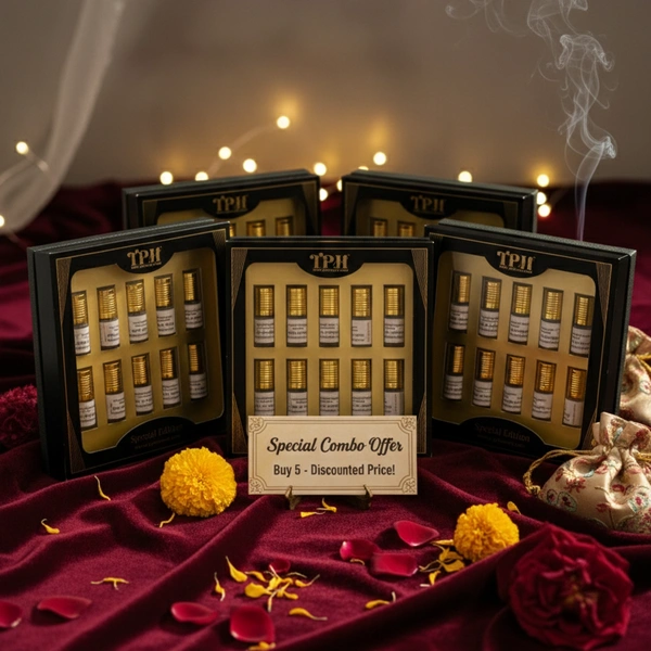 Gift Set - 10 Premium Perfume Oils - 5 @ Price of 3