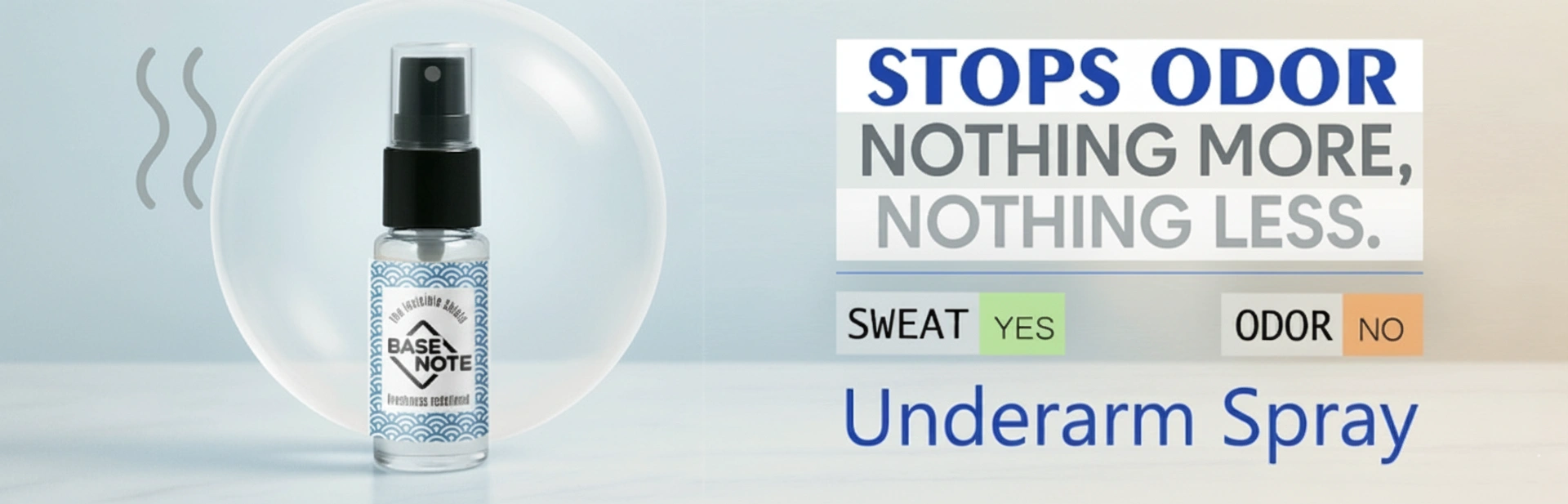 Base Note Odor Killer by Perfume Lab - ZERO Body ODOR Spray