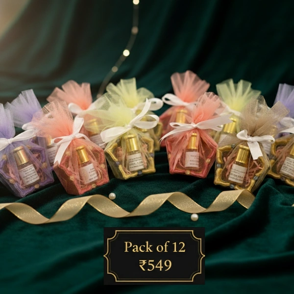 Gift - Diya with Attar Set