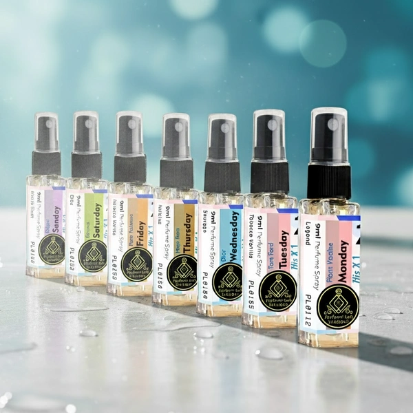 His X1 - A Perfume A Day Set - 7 x 9ml EDP