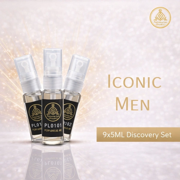 Iconic Men - YZ Versions 5ml EDP Spray Set