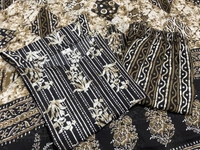 Strap Suits Set With Printed Dupatta and Pant Set* - L