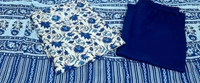 Beautiful Heavy Reyon Anarkali Kurti With Pant Mal Mal Dupatta - XXL