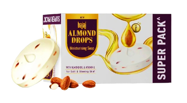 Bajaj Almond Drops Moisturising Soap - 125g