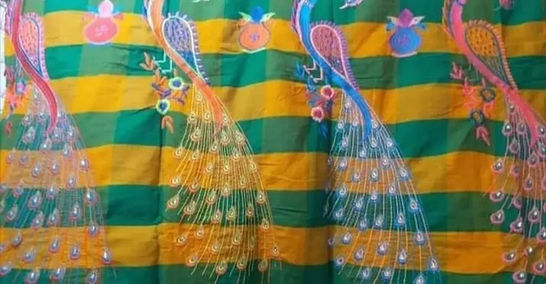 Santhali Traditional Lungi Panchi Saree