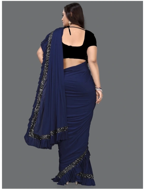 Silk Saree..(400CC) - NAVY