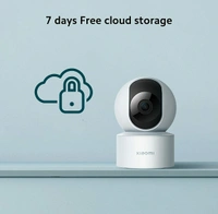 MI Xiaomi Wireless Home Security Camera 2i 2022 Edition | Full HD Picture | 360° View | 2MP | AI Powered Motion Detection | Enhanced Night Vision| Talk Back Feature (2 Way Calling), White - White, 7.5 × 7.5 × 10.8