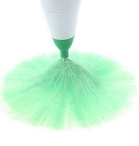 Go Dust Electric Feather Spin Motorised Cleaning Brush Set Home Duster Feather Dust Cleaner Brush for Home, Office, Car - Forest Green, 41×11×7