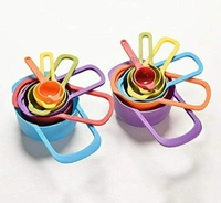 Multi-Purpose Measuring Spoon and Cup Set, 6-Pieces
