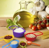 Multi-Purpose Measuring Spoon and Cup Set, 6-Pieces