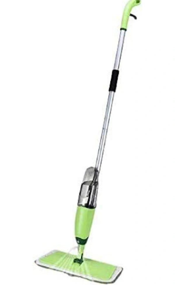 Healthy Spray Mop - Floor Mop with Removable Washable Cleaning Pad and Integrated Water Spray Mechanism (Random Color)