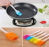 Kitchen Pastry Silicon Spatula and Oil Brush Set for Cake Mixer, Baking, Oiling, BBQ, Oven Tandoor Grilling Non Stick Cookware55%off