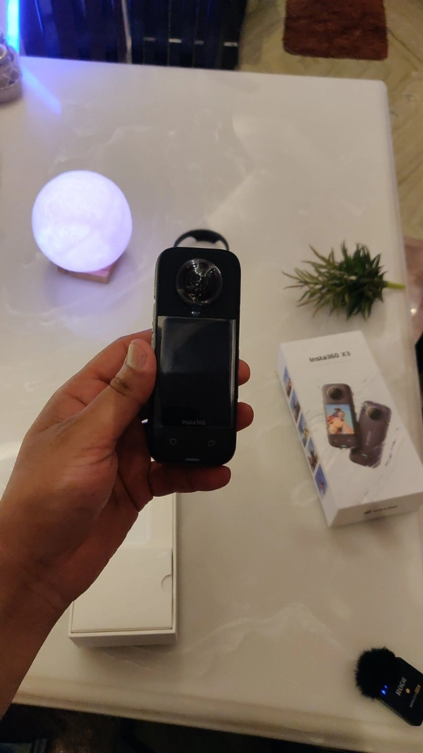 Insta360 X3, With GST Bill  - Black