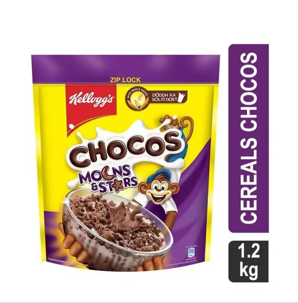 Kellogg's Moons & Star Cereals Chocolate  - 09AM-08PM, 1.2 KG
