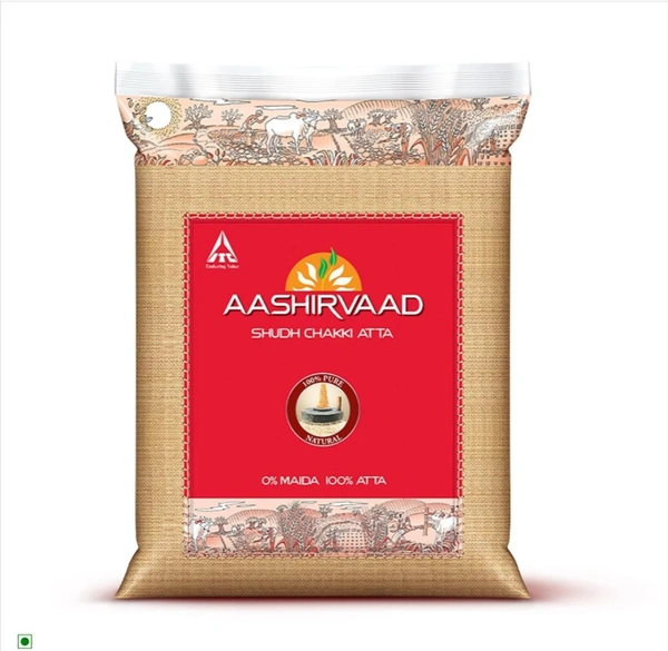 Aashirvaad Shubh Chakki Atta - 10AM-08PM, 5KG