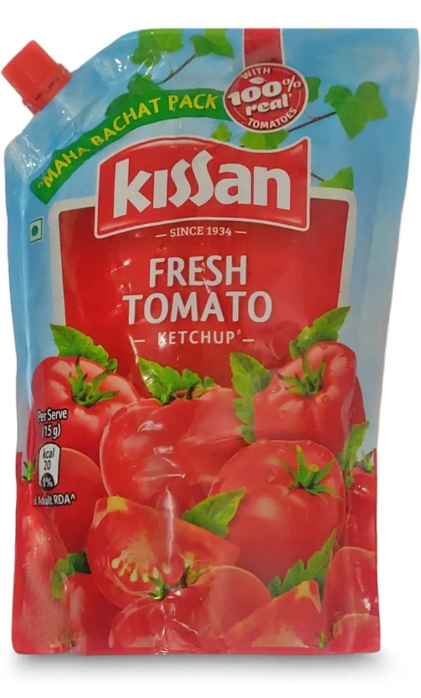 Kissan Fresh Tomato Ketchup  - 10AM-07PM, 100Gram