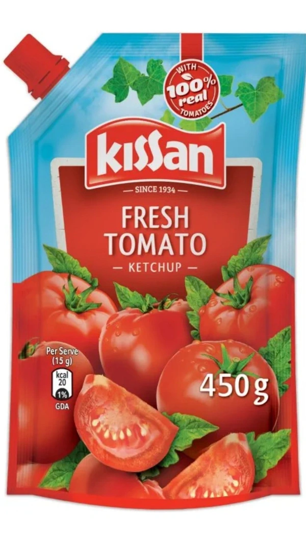 Kissan Fresh Tomato Ketchup  - 10AM-07PM, 100Gram
