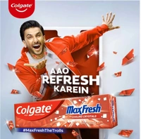 Colgate Max Fresh Spicy Fresh Red Gel Toothpaste  - 10AM-08PM, 4×150Gram