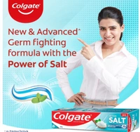 Colgate Active Salt Germ Fighting Toothpaste  - 10AM-07PM, 300Gram