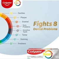 Colgate Total Advantage Helth Anticativd - 10AM-07PM, 120Gram