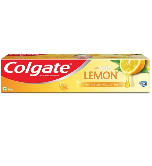 Colgate Active Salt Lemon  - 10AM-08PM, 100Gram